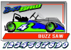 BUZZSAW SIDE WRAPS WITH NUMBERS